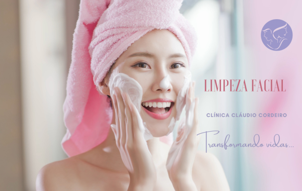 Limpeza facial