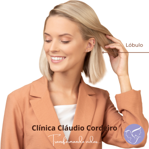 Cirurgia de correção do lóbulo da orelha