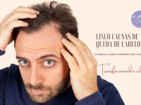 Queda de cabelos: cinco causas importantes