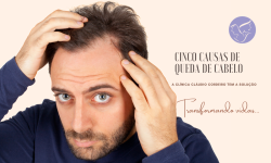 Queda de cabelos: cinco causas importantes