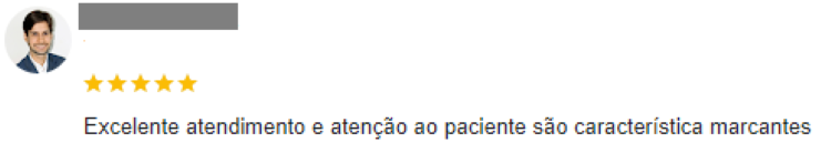 Avaliações dos pacientes