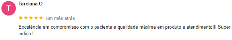 Avaliações dos pacientes