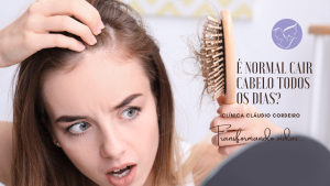 É normal cair cabelo todos os dias