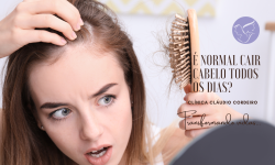 É normal cair cabelo todos os dias?