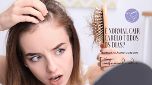 É normal cair cabelo todos os dias